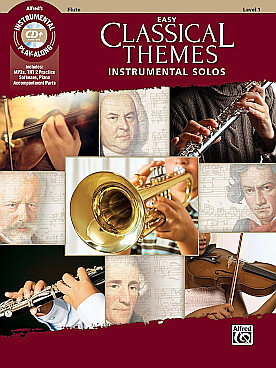 Illustration de EASY CLASSICAL THEMES INSTRUMENTAL SOLOS