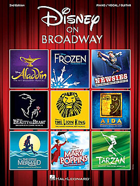 Illustration de DISNEY ON BROADWAY (P/V/G) - 2nd Edition