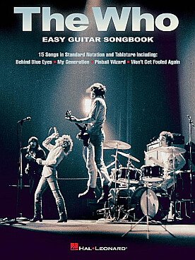 Illustration the who easy guitar songbook