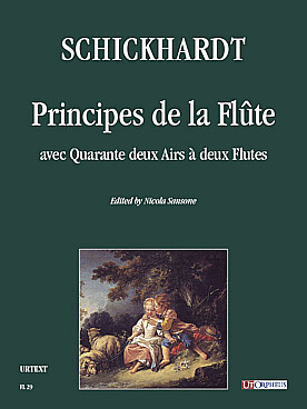 Illustration de Principes de la flûte avec 42 airs à deux flûtes