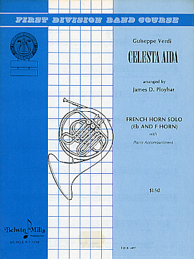 Illustration verdi celesta aida