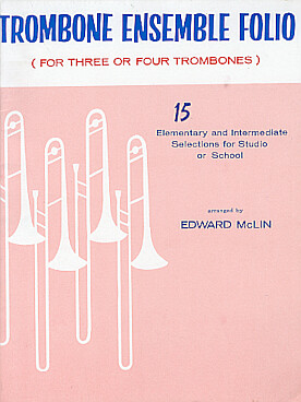 Illustration de TROMBONE ENSEMBLE FOLIO