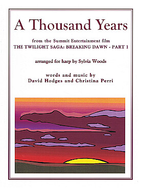 Illustration de A Thousand years de la saga Twilight