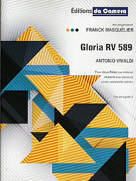 Illustration vivaldi gloria rv 589