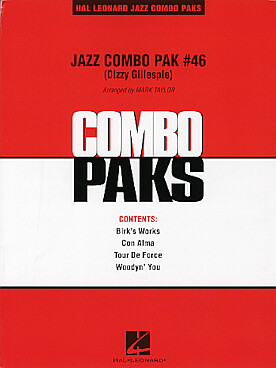 Illustration de JAZZ COMBO PAK - N° 46 Dizzie Gillespie