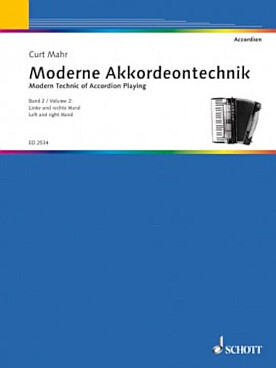 Illustration de La technique moderne pour l'accordéon (allemand-anglais-français) - Vol. 2