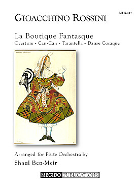 Illustration de La Boutique fantasque pour orchestre de flûtes