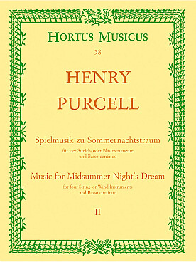 Illustration de Songe d'une nuit d'été pour ochestre à cordes Vol. 2 (1-9) - Conducteur