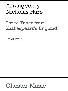 Illustration de PLAYSTRINGS : musique pour orchestre de jeunes instrumentistes à cordes Facile 2 :  Three tunes from Shakespear's England