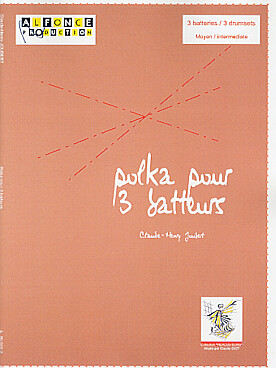 Illustration joubert polka pour 3 batteurs