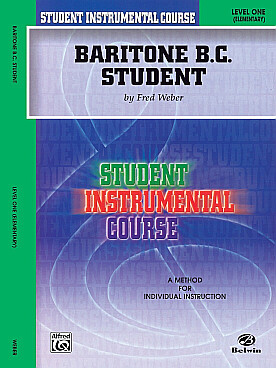 Illustration baritone b. c. student level 1 element.