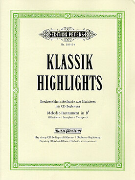 Illustration klassik highlights : 15 pieces inst sib