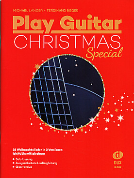 Illustration langer/neges play guitar christmas