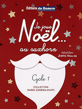 Illustration je joue noel... au saxhorn