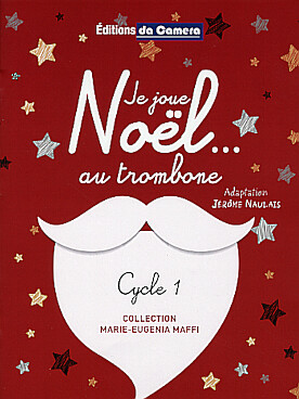 Illustration je joue noel... au trombone