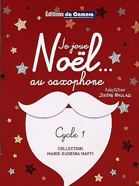 Illustration je joue noel... au saxophone