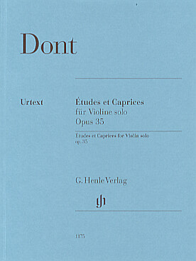 Illustration dont etudes et caprices op. 35