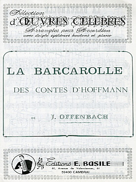 Illustration offenbach barcarolle contes d'hoffmann