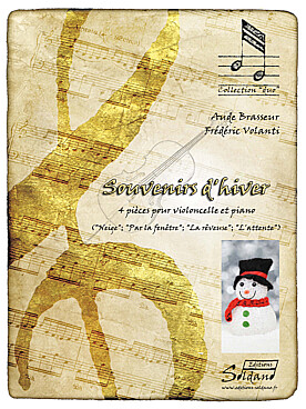 Illustration brasseur/volanti souvenirs d'hiver