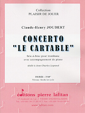 Illustration joubert concerto "le cartable"