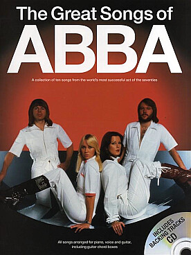 Illustration abba the great songs (p/v/g)