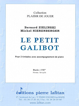 Illustration de Le Petit galibot pour 2 timbales et piano