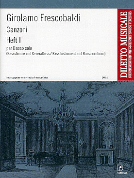 Illustration frescobaldi canzonen vol. 1