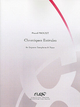 Illustration de Chroniques estivales pour saxophone soprano