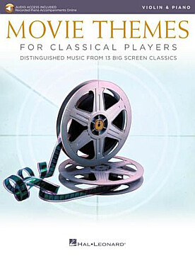 Illustration de MOVIE THEMES FOR CLASSICAL PLAYERS extraits de films célèbres