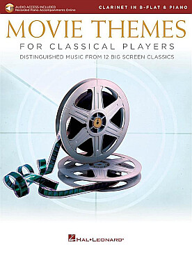 Illustration de MOVIE THEMES FOR CLASSICAL PLAYERS extraits de films célèbres