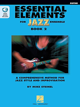 Illustration de ESSENTIAL ELEMENTS FOR JAZZ ENSEMBLE Vol. 2 - Guitare