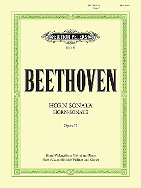 Illustration beethoven sonate op. 17 en fa maj