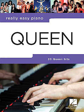 Illustration really easy piano queen