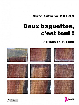 Illustration de Deux baguettes, c'est tout !! pour percussion et piano