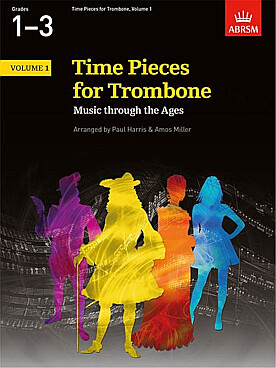 Illustration de TIME PIECES : sélection de morceaux classiques par P. Harris et J. Wallace - Vol. 1