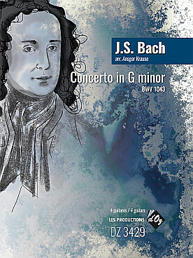 Illustration bach js concerto bwv 1043 en sol min