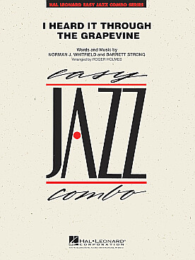 Illustration de I HEARD IT THROUGH THE GRAPEVINE pour ensemble à vent flexible 4 parties