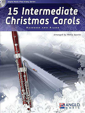 Illustration de 15 INTERMEDIATE CHRISTMAS CAROLS