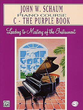 Illustration schaum piano course pre-a the purple bk