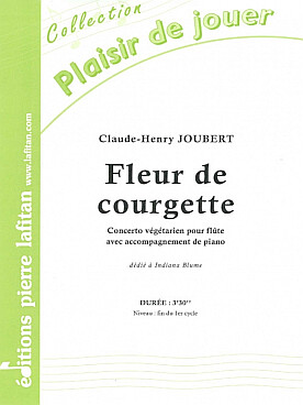 Illustration de Fleur de courgette