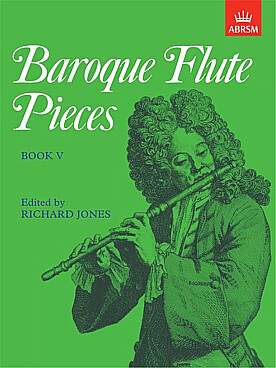 Illustration baroque flute pieces book v