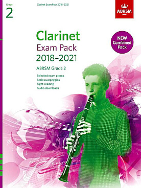 Illustration de CLARINET EXAM PACK 2018-2021 Grade 2 avec accès audio