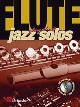 Illustration de Play-along flute jazz solos