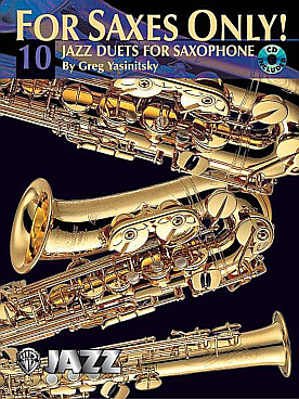 Illustration for saxes only ! 10 jazz duets