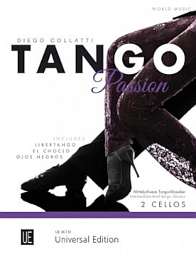 Illustration de TANGO PASSION : 8 tangos classiques de 8 auteurs