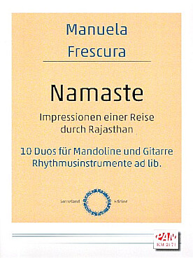 Illustration de Namaste für mandoline und gitarre