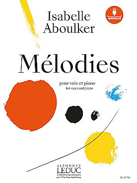 Illustration de Mélodies pour voix et piano