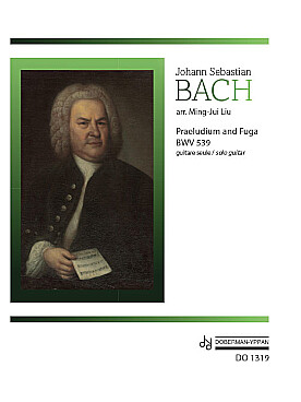 Illustration bach js prelude et fugue bwv 539