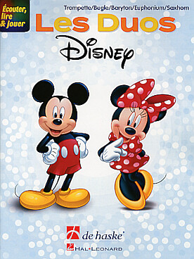 Illustration ecouter lire & jouer*duos disney