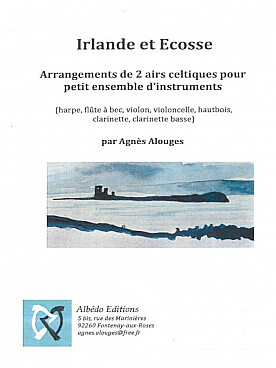 Illustration de Irlande et Ecosse : 2 airs celtiques pour harpe, flûte à bec, violon, violon- celle, hautbois, clarinette, clarinette basse)